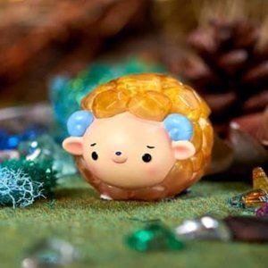 Cute Little Ram MERRY GO ROUND x Tangent's Crystal Village Rocky Mini Fi…